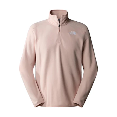 TNF Solid Logo Half-Zip Pullover Fleece Sweatshirt NF0A855W-LK6