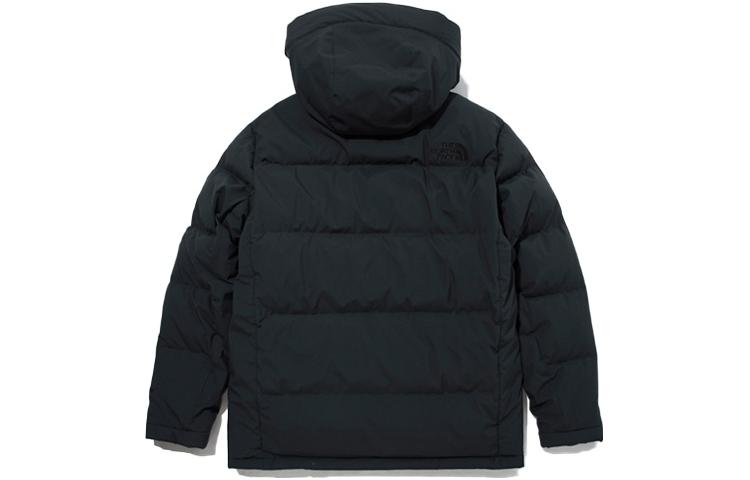 TNF Solid Logo Hooded Multi-Pocket Down Jacket Unisex Navy Blue NJ1DM71B 圖 3