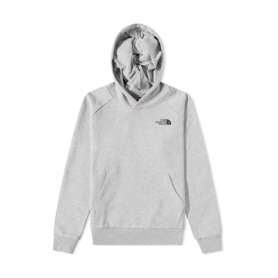 TNF Solid Logo Hoodie Pullover Light Gray NF0A2ZWU-DYX
