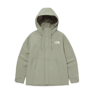 TNF Solid Logo Hoodie Zip Jacket - Dry Basil NJ2HQ55C
