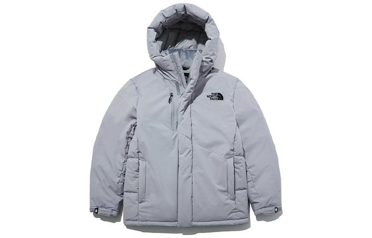 TNF Solid Logo Outdoor Short Jacket Unisex Light Grey NJ1DL71C