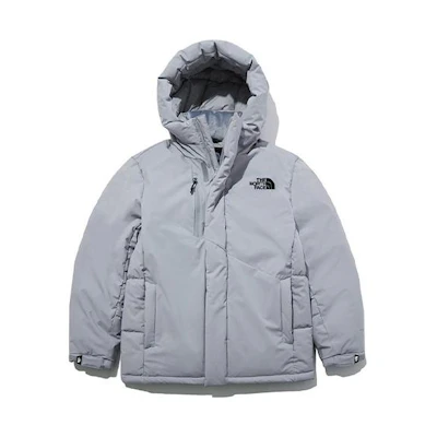 TNF Solid Logo Outdoor Short Jacket Unisex Light Grey NJ1DL71C