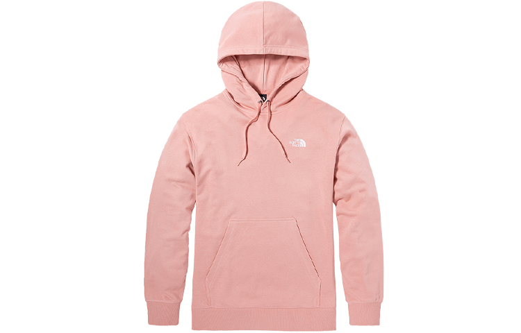 TNF Solid Logo Pink Knit Hoodie Unisex NF0A5JVS-0LA