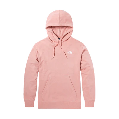 TNF Solid Logo Pink Knit Hoodie Unisex NF0A5JVS-0LA