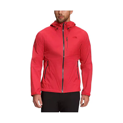TNF Solid Logo Print Jacket Red - NF0A7QAW-682