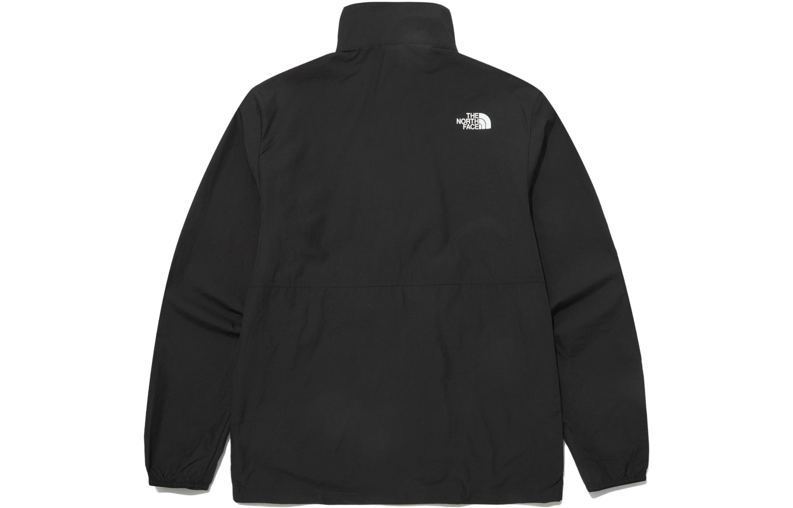 TNF Solid Logo Print Long-Sleeve Jacket Black NJ3LP04A 圖 3