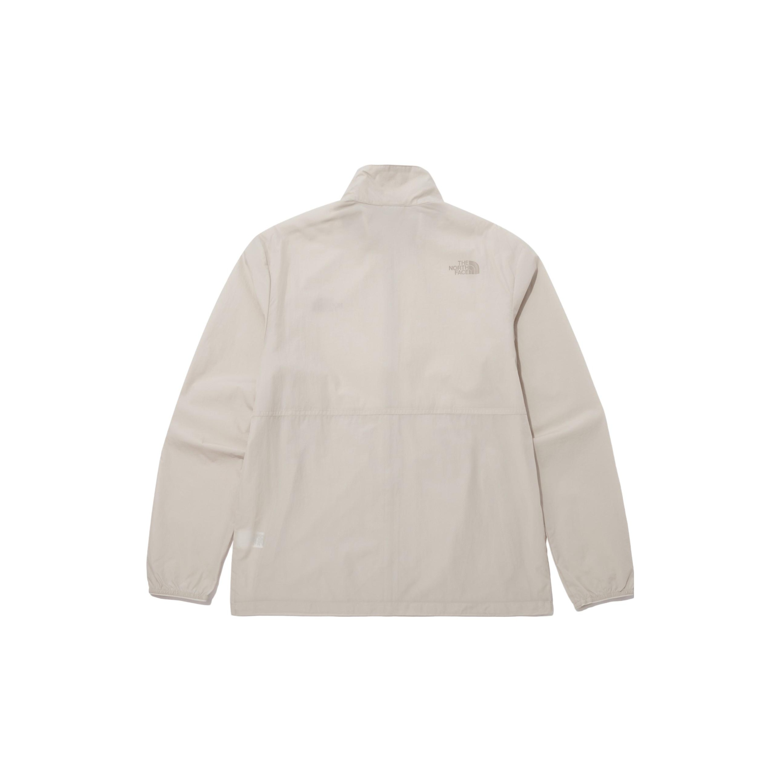 TNF Solid Logo Print Long-Sleeve Jacket Beige NJ3LP04D 圖 3