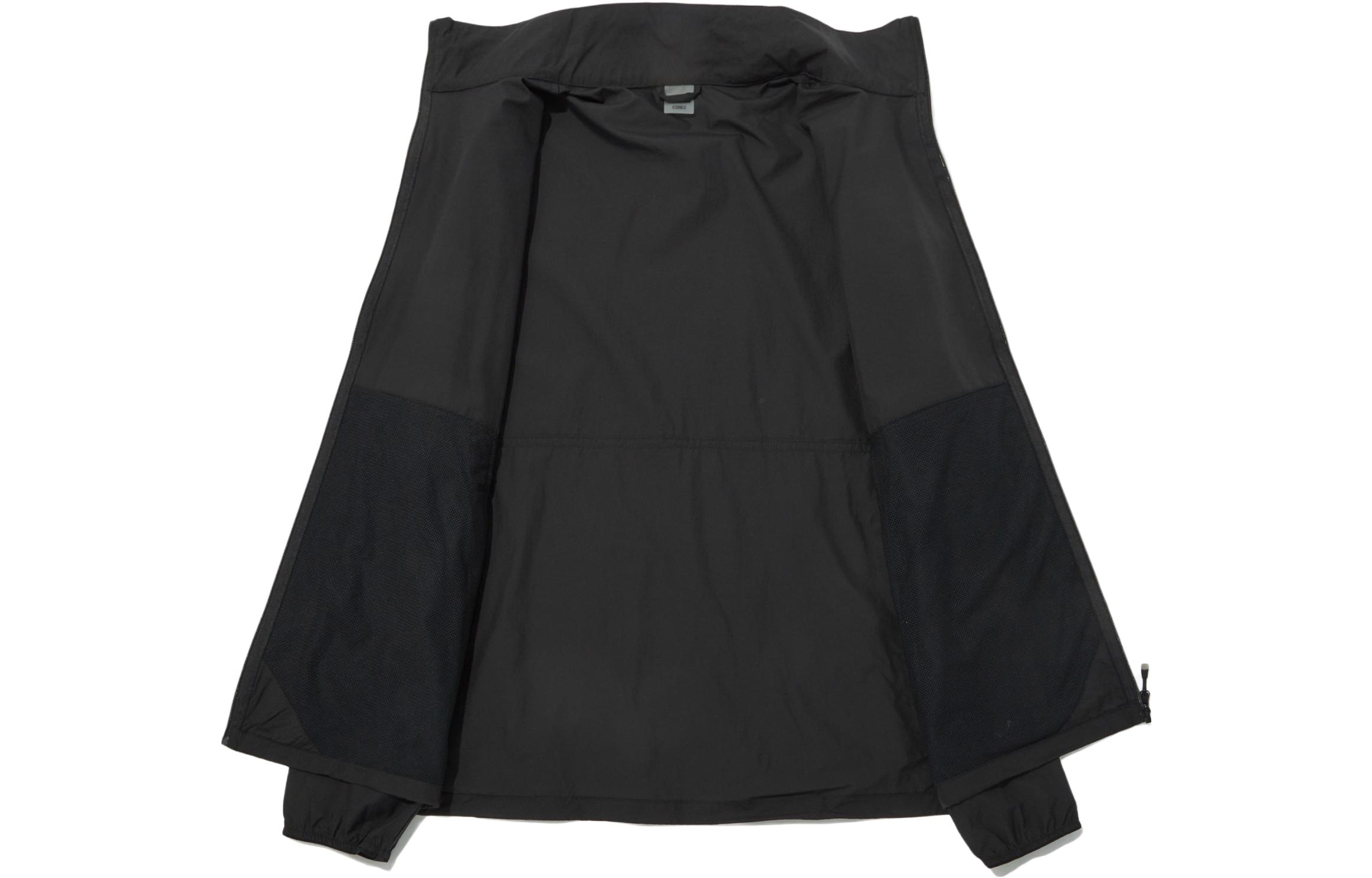 TNF Solid Logo Print Long-Sleeve Jacket Black NJ3LP04A 圖 4