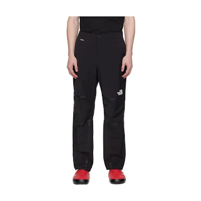 TNF Solid Logo Print Mid-Rise Casual Pants Black NFOA82R5-TNF