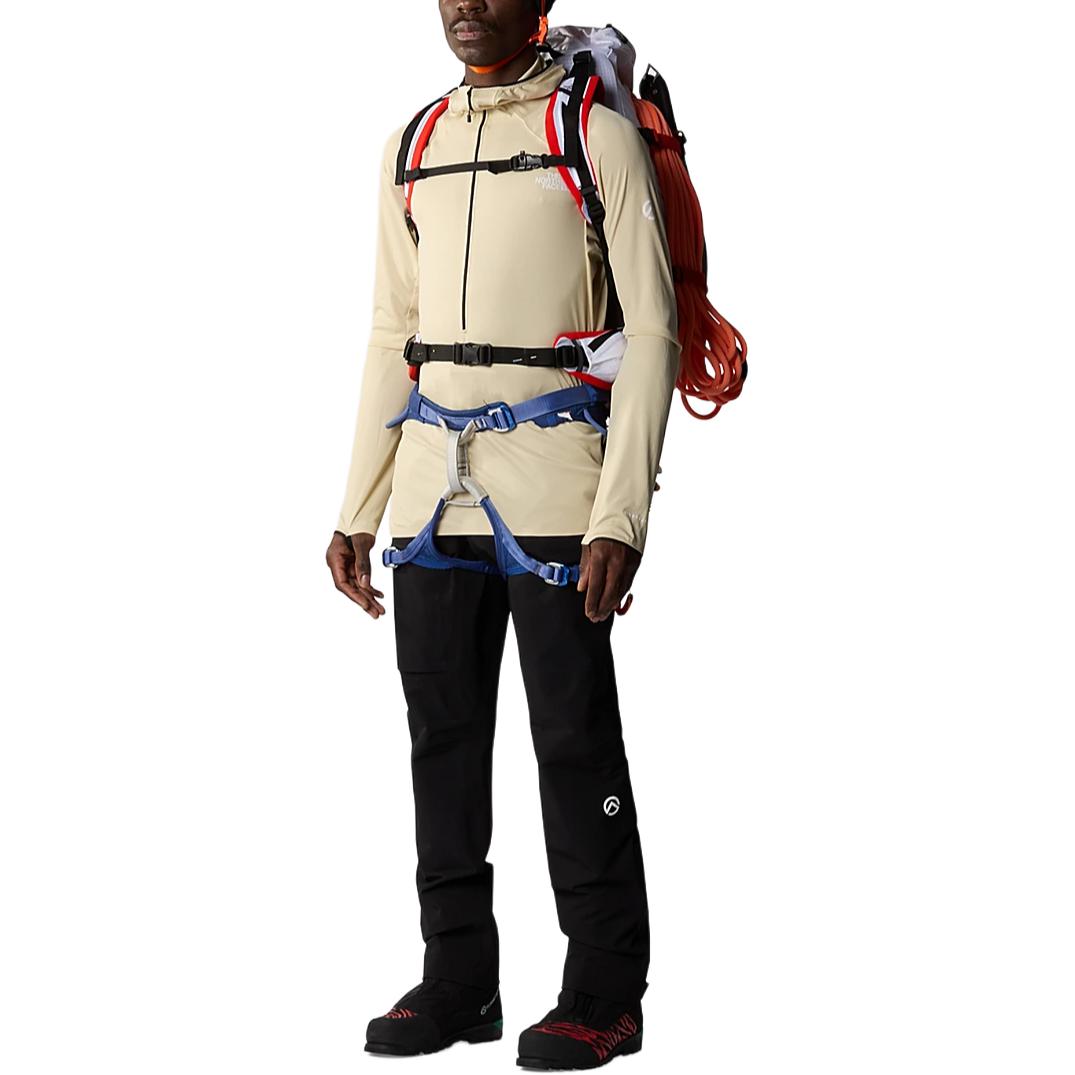 TNF Solid Logo Print Zip-Up Hoodie Jacket Light Brown NF0A84PT-3X4 圖 4