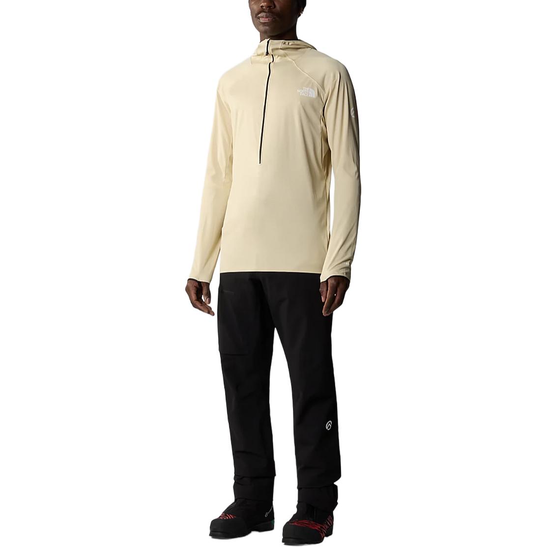 TNF Solid Logo Print Zip-Up Hoodie Jacket Light Brown NF0A84PT-3X4 圖 5