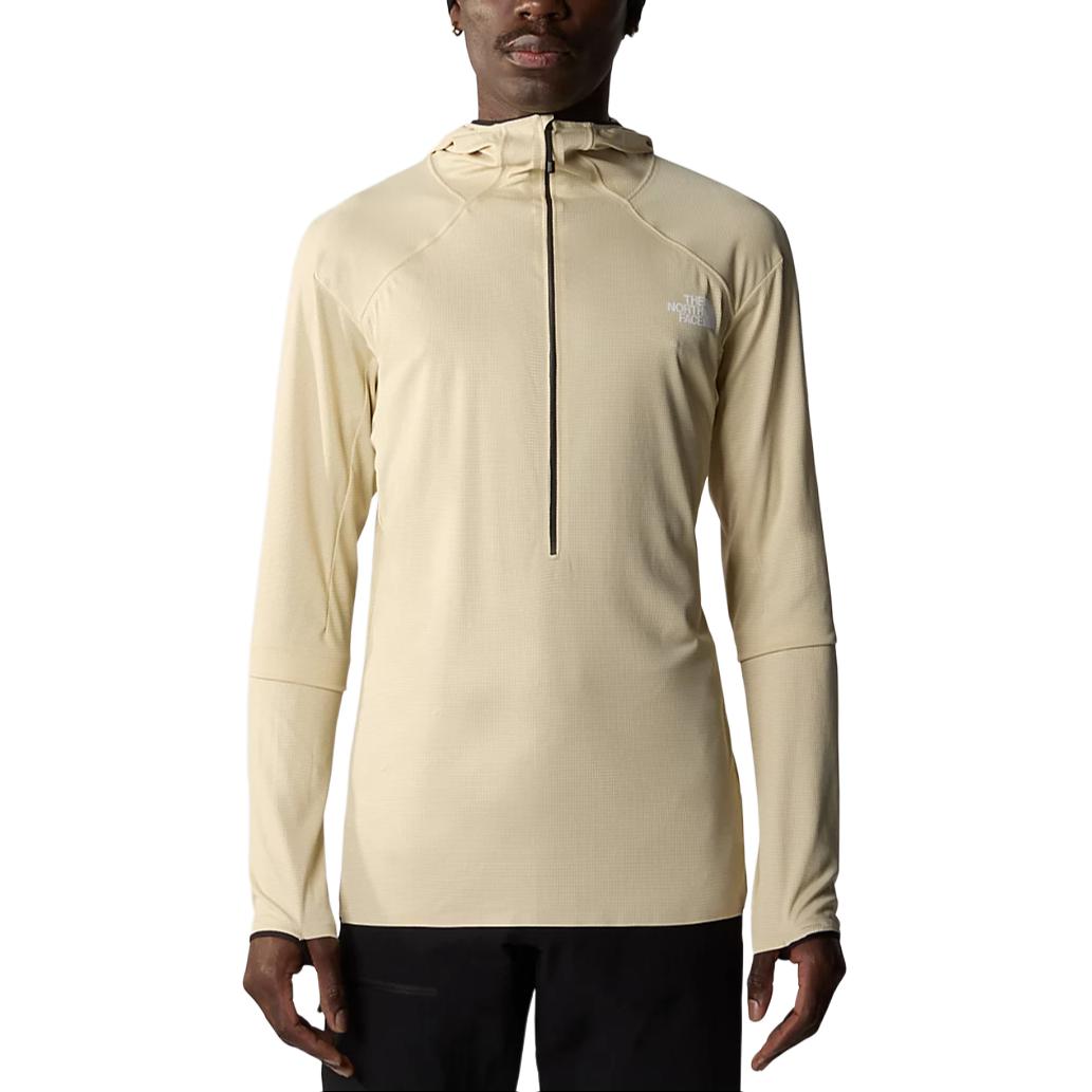 TNF Solid Logo Print Zip-Up Hoodie Jacket Light Brown NF0A84PT-3X4 圖 6