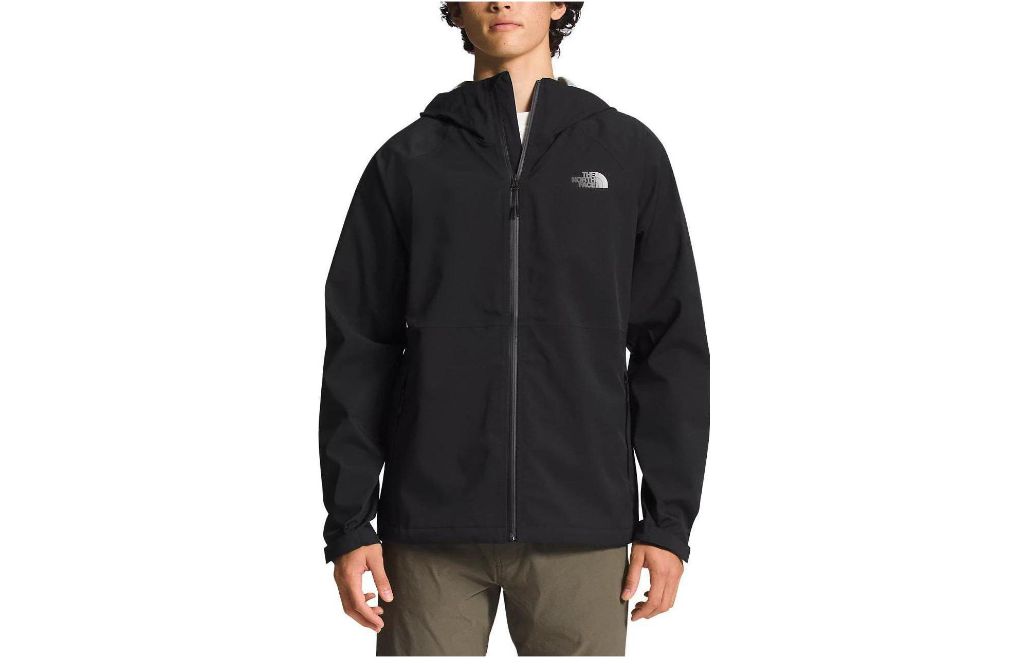 TNF Solid Logo Printed Hooded Jacket NF0A7ZXI-JK3 圖 2