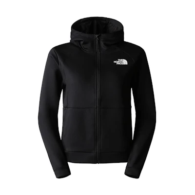 TNF Solid Logo Printed Long Sleeve Jacket - Black NF0A7ZAH-JK3