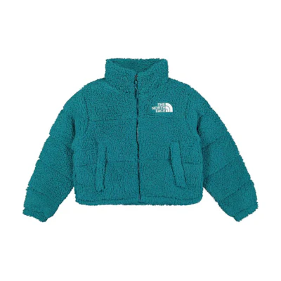 THE NORTH FACE Solid Logo Printed Zip-Up High Collar Jacket Blue NF0A7WSK-2W9