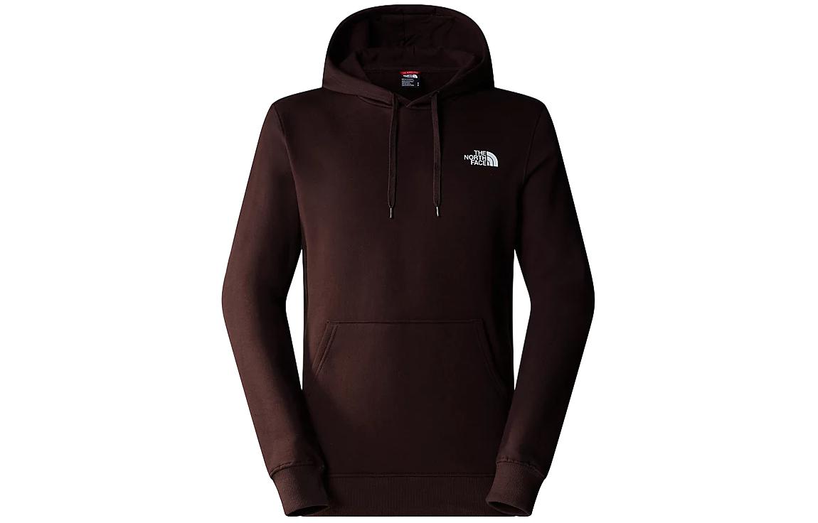 TNF Solid Logo Pullover Hoodie Coal Brown NF0A7X1J-I0I