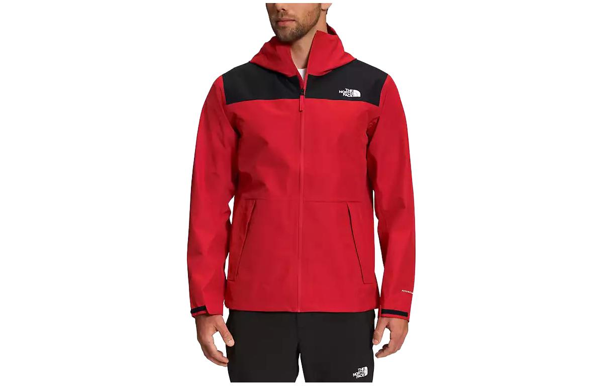 TNF Solid Logo Red Long Sleeve Hoodie Jacket  NF0A7QB2-KZ3 圖 2