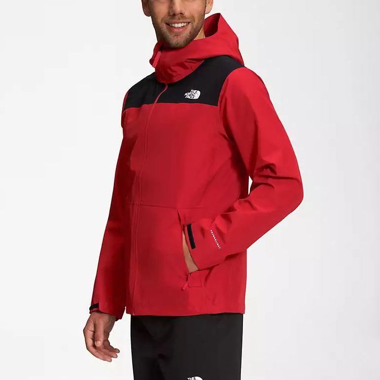 TNF Solid Logo Red Long Sleeve Hoodie Jacket  NF0A7QB2-KZ3 圖 4