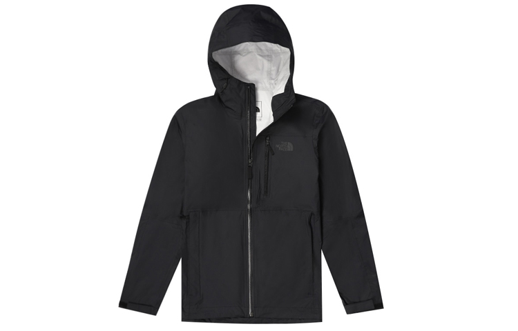 TNF Solid Logo Windproof Outdoor Hoodie Jacket Black NF0A49EQ-JK3