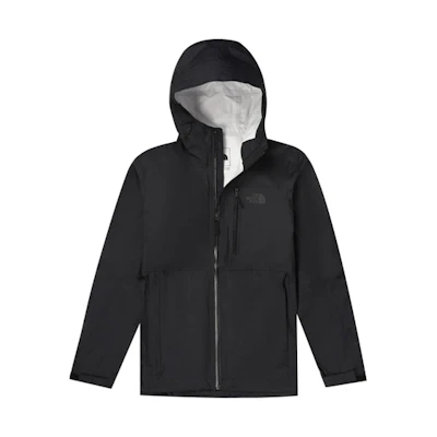 TNF Solid Logo Windproof Outdoor Hoodie Jacket Black NF0A49EQ-JK3