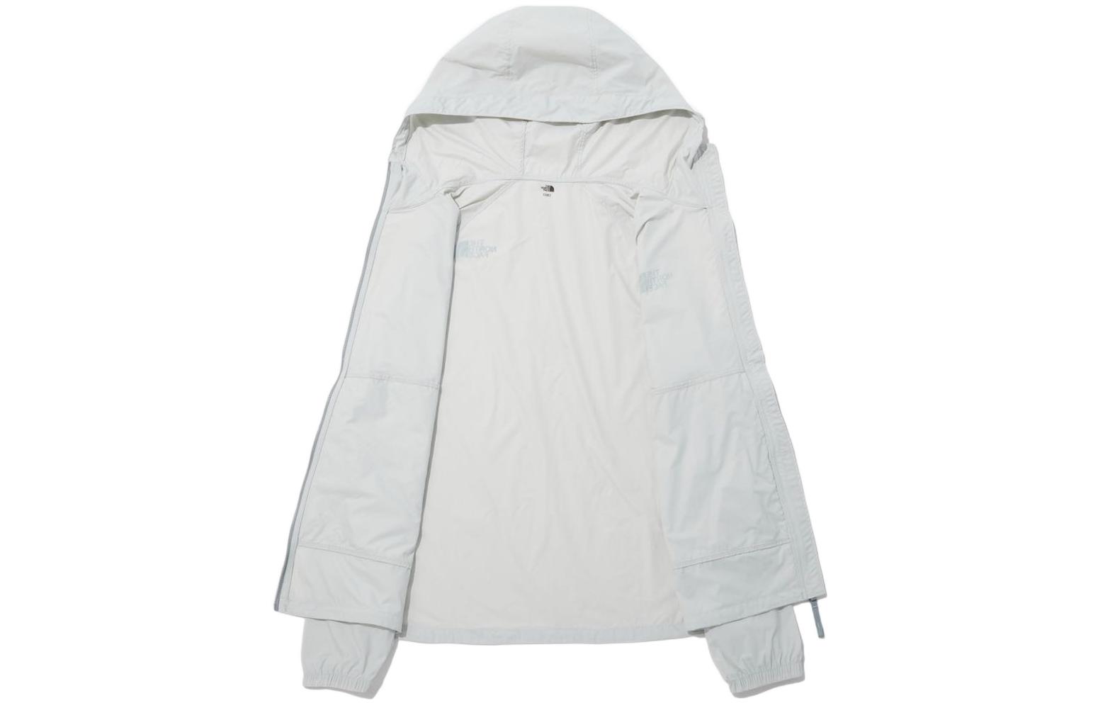 TNF Solid Logo Zip-Up Hoodie Jacket NJ3LP01A 圖 4