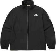 The North Face Solid Logo Zip-Up Jacket for Men - Black NJ3LP01J The North Face Solid Logo Zip-Up Jacket for Men - Black NJ3LP01J