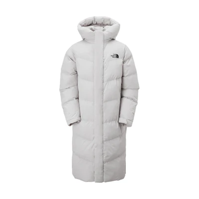 TNF Solid Long-Sleeve Zip-Up Hooded Jacket Beige NC3NP52L