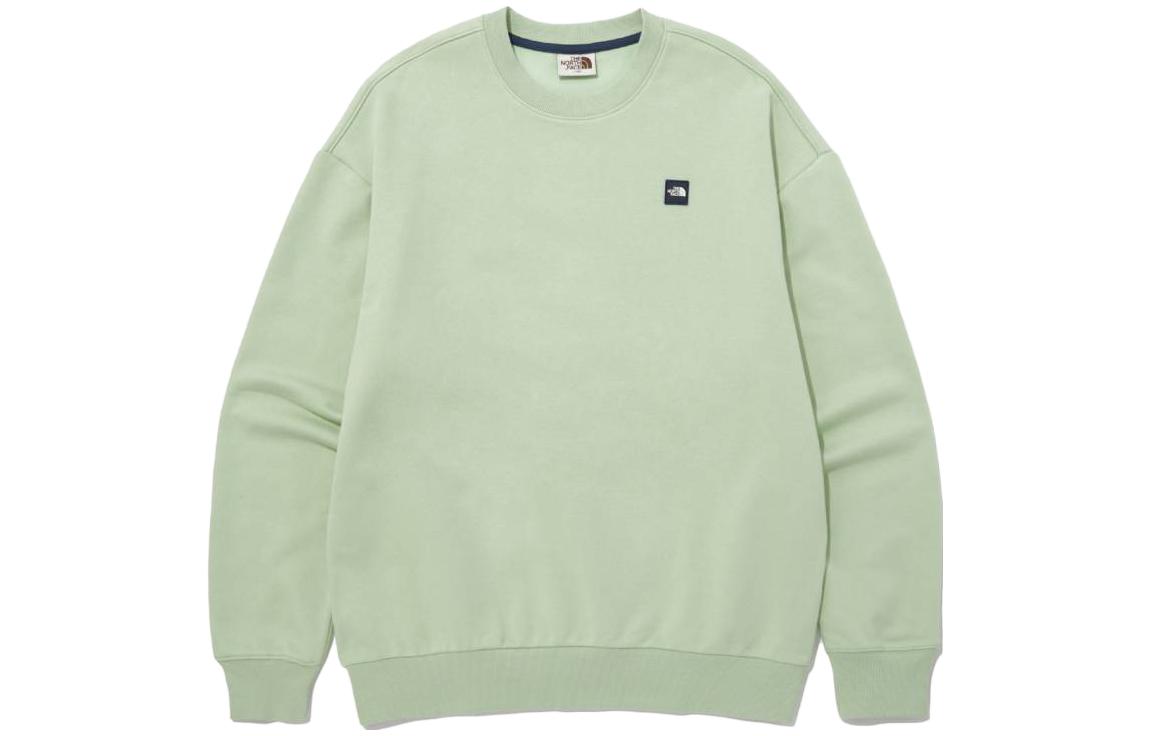 TNF Solid Mint Green Crewneck Pullover Sweatshirt NM5MP07L