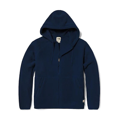 TNF Solid Navy Blue Fleece Hoodie NF0A7QOV-8K2
