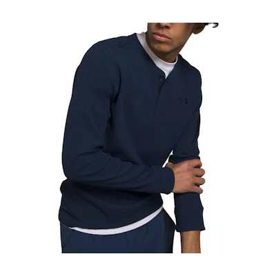 TNF Solid Pullover Crewneck Sweatshirt Deep Blue NF0A84FT-8K2