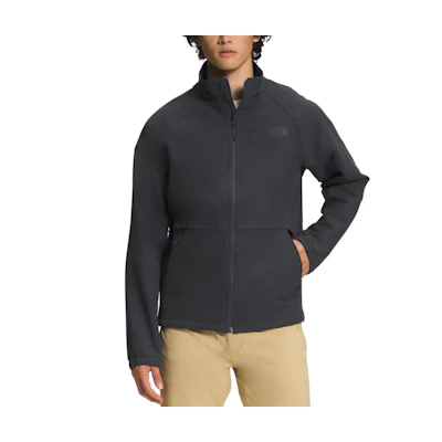 TNF Solid Windproof Warm Zip Jacket Deep Gray NF0A7UJN-JCR