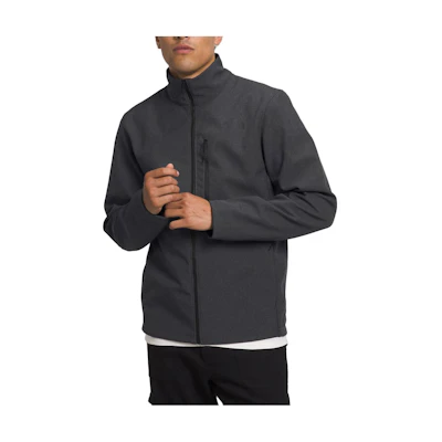 TNF Solid Zip-Up High-Neck Jacket Deep Gray NF0A84HR-DYZ