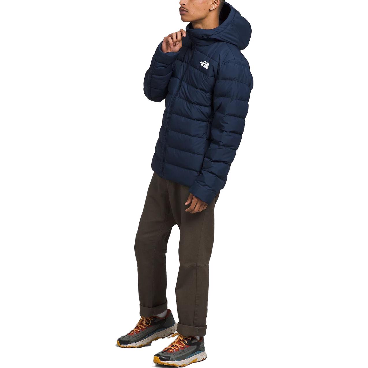 TNF Solid Zip-up Hoodie Jacket in Dark Blue NF0A84I1-8K2 圖 4