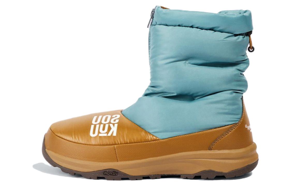 The North Face Soukou Series 'Blue Brown Zip Comfort High-Top Snow Boot' 84SD-O41