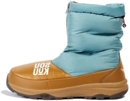 The North Face Soukou Series 'Blue Brown Zip Comfort High-Top Snow Boot' 84SD-O41 The North Face Soukou Series 'Blue Brown Zip Comfort High-Top Snow Boot' 84SD-O41