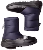 Shop The North Face Soukuu Series Stivali da Neve ''Thermoball Zip-High'' Nero Blu 84SD-W2I