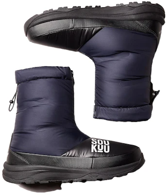 北面THE NORTH FACE SOUKUU 系列 保暖耐磨 拉鍊 高筒 雪地靴 男女同款 黑藍色 Shop 北面THE NORTH FACE SOUKUU 系列 保暖耐磨 拉鍊 高筒 雪地靴 男女同款 黑藍色