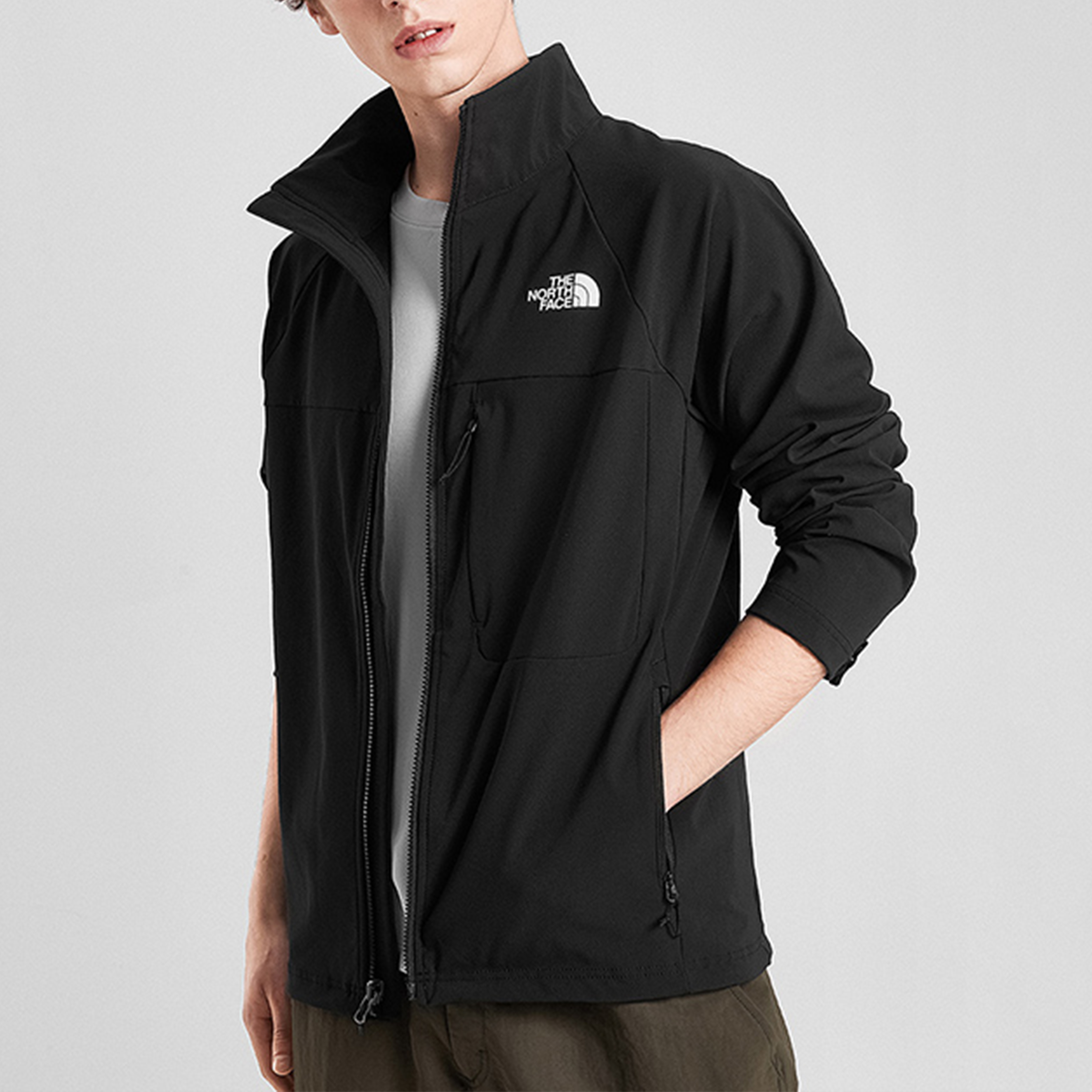 TNF SS20 Black Windbreaker Outdoor Jacket Unisex China Edition 49ER-JK3 圖 5