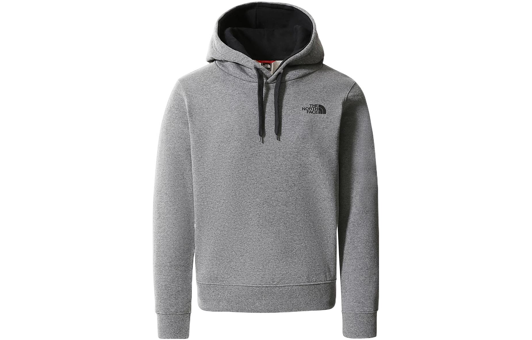 TNF SS22 Big Logo Hoodie Men’s - Gray NF0A2TUV-GVD