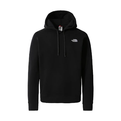TNF SS22 Big Logo Hoodie Pullover Black Mens NF0A2TUV-KX7