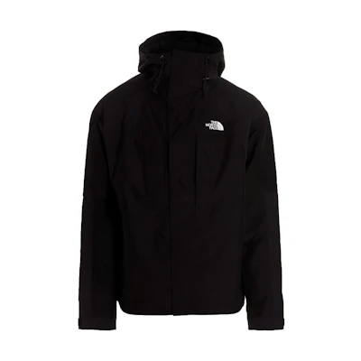 TNF SS22 Black Hoodie Jacket with Logo Embroidery NF0A5J55-JK3