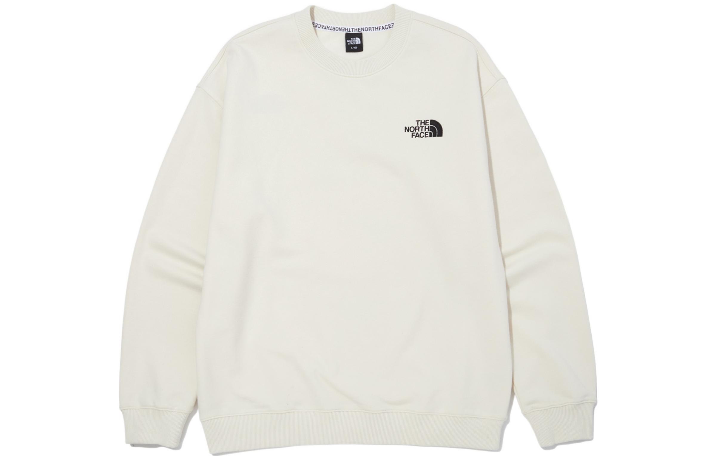 TNF SS22 Essential Ex Crewneck Sweatshirt Beige Men’s秋季 NM5MN03C