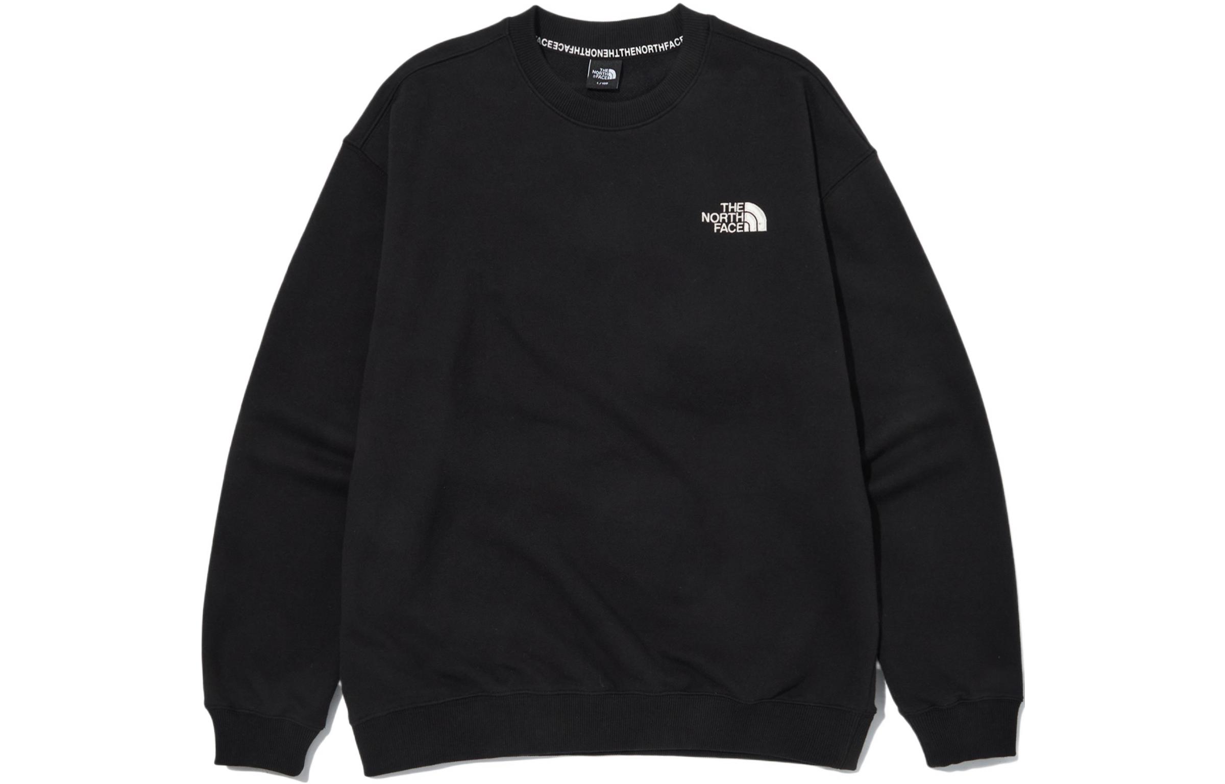 TNF SS22 Essential Logo Crewneck Sweatshirt Black NM5MN03A