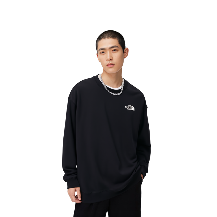 TNF SS22 Essential Logo Crewneck Sweatshirt Black NM5MN03A 圖 7