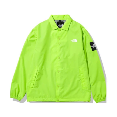 TNF SS22 Neon Green Logo Casual Long-Sleeve Jacket NP72130-ST