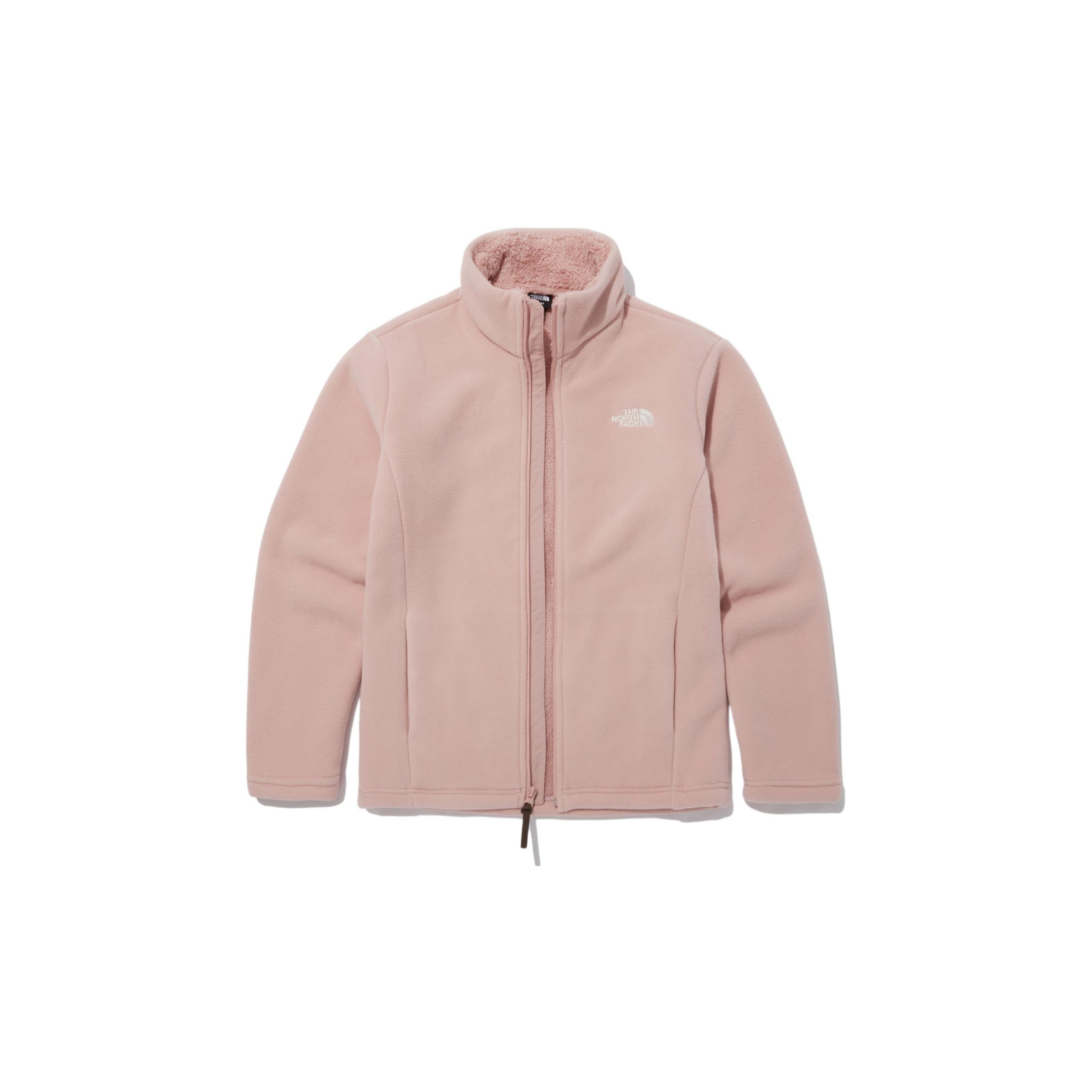 TNF SS22 Pink Zip-Up Stand Collar Casual Jacket Unisex NJ4FN60D