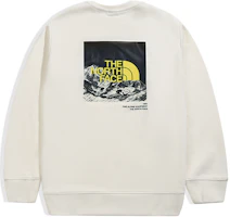 The North Face SS22 Snow Mountain Logo Knit Pullover Sweatshirt Unisex White NF0A5K1D-N3N The North Face SS22 Snow Mountain Logo Knit Pullover Sweatshirt Unisex White NF0A5K1D-N3N