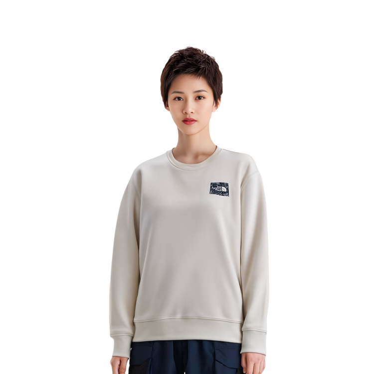 Details for The North Face SS22 雪山Logo織紋套頭衛衣 男女款 白色 NF0A5K1D-N3N