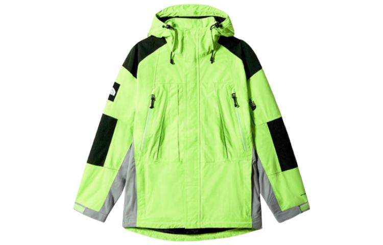 TNF SS22 Unisex Waterproof Breathable Hooded Jacket Neon Green NF0A7R2B-D6S