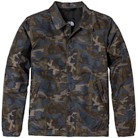 The North Face SS22 Windproof Water-Resistant Camo Coach Jacket Unisex NF0A7QTU-549 The North Face SS22 Windproof Water-Resistant Camo Coach Jacket Unisex NF0A7QTU-549